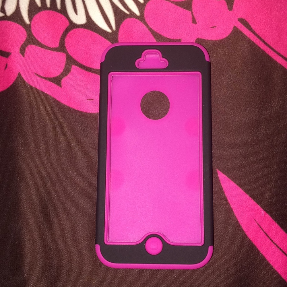 An iPhone 5c phone case
